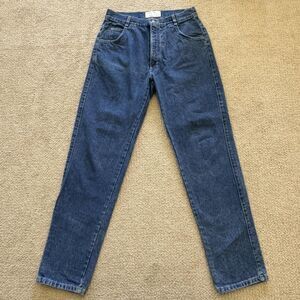 VINTAGE Gap Jeans Teens 15/16 Blue Med Wash High Rise Tapered 31x27.5 USA